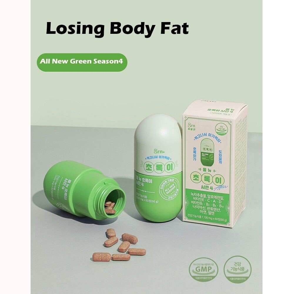GRN+ All New Diet Pink & Green Set [Season 4] Reduce Body Fat K-Beauty