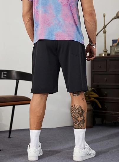 JMIERR Mens Cotton Sweat Shorts with 3 Pockets Workout Lounge Jogger Athletic Shorts 7 inch Inseam Running Shorts