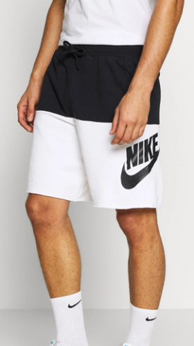 New With Tags Men's Nike Athletic Gym Alumni Muscle Logo Shorts Joggers Black