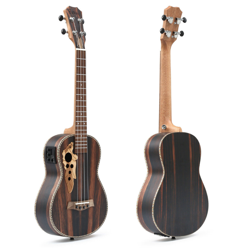 Batking 30inch Baritone Ukuleles Blackwood Ukulele Electric Acoustic ElectricUke